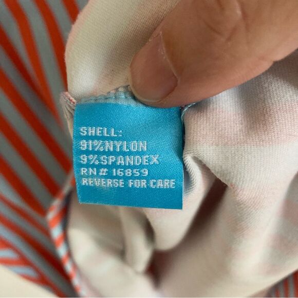 J. Mclaughlin women’s Helena Dress size XS. Sea blue and coral color. EUC! 😍 - Picture 5 of 9